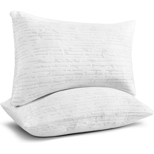 Details about  / Bed Pillows Luxury Ultra Soft Hotel Sleep Hypoallergenic Cotton Machine Washable